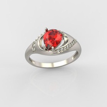 mulheres anel jóia de diamantes 3dm stl brilhantes diamante o engajamento moda beleza gem ouro jóias prata noivado pedra gema do casamento anéis 3d print model - Mito3D