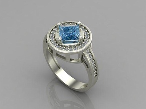 mujer anillos 3dm archivos máquina Listo 102 joyería joya anillo banda Boda oro diamante Moda abultar colección solitario compromiso 3d print model - Mito3D