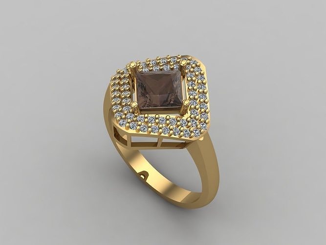 mujer anillos 3dm archivos máquina Listo 14 joyería joya anillo banda Boda oro diamante Moda abultar colección solitario compromiso 3D print model - Mito3D