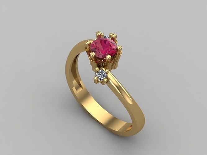 women rings 3dm render files machine ready 16 jewelry ring band womenring wedding gold diamond fashion bulk collection dimaond solitaire engagement 3D print model - Mito3D