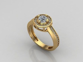 women rings 3dm render files machine ready 58 jewelry ring band womenring wedding gold diamond fashion bulk collection dimaond solitaire engagement 3d print model - Mito3D