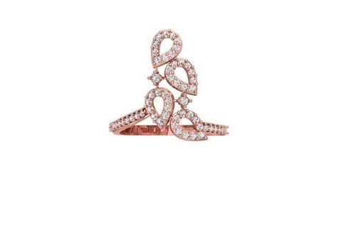 donne anelli 3dm stl obj fbx esegue rendering dettagli gioielleria platino Fidanzamento solitario nuziale anello stampabile prezioso diamante squillare oro nozze moda ciondoli 3d print model - Mito3D