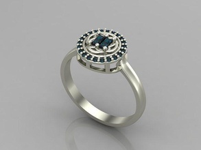 women rings candy style 3dm render files machine ready 73 jewelry ring band womenring wedding gold diamond fashion bulk collection dimaond solitaire engagement 3d print model - Mito3D