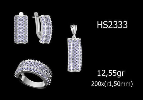women rings earrings pendants stl obj fbx details wedding engagement jewel jewellery diamond jewelry necklace ring matching pendant earring diamondring diamondearring diamondpendant 3d print model - Mito3D