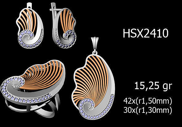 donne anelli orecchini ciondoli stl obj fbx dettagli pendente nozze Fidanzamento gioielleria stampabile diamante squillare combo peso wt 3D print model - Mito3D