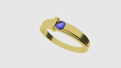 las mujeres de los anillos la joyería oro anillo regalo sterling plata 3d print model - Mito3D