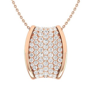 donne tondo pendente 3dm stl jcd render dettagli collana gioielleria diamante argento oro giro circolare prezioso stampabile gioiello gemma brillante ciondoli 3d print model - Mito3D