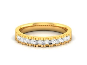 donne solitario Fidanzamento nozze squillare anelli sterlina stampabile diamante platino brillante gioiello gioielleria argento delicato luce oro bianca 3d print model - Mito3D