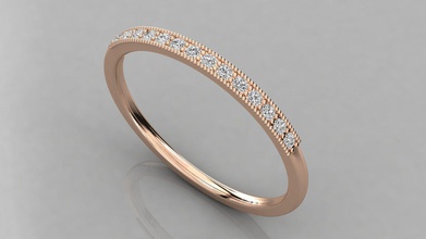 mulheres anel solitário 3dm processar detalhe jóias anéis solitaire sterling printable diamante platina brilhantes de casamento o engajamento jóia prata delicado luz ouro branco noivado 3d print model - Mito3D