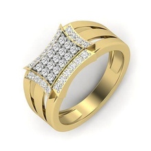 KADIN Solitaire yüzük 3dm stl vermek 3d Yazdır model yüzükler sterlin yazdırılabilir elmas platin parlak düğün nişan mücevher gümüş takı narin ışık altın 3d print model - Mito3D