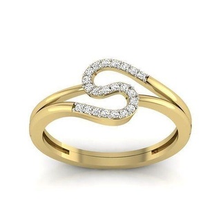 mujer división caña anillo 3dm detalles Boda compromiso aniversario nupcial promesa enamorado propuesta joyería joya imprimible oro diamante hermoso anillos 3d print model - Mito3D