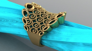 donne sport squillare oro argento moda stampabile gioielleria brillante diamante bellezza zee lusso regalo donna sterlina 3d rinoceronte anelli 3d print model - Mito3D