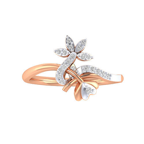 women star ring stl obj fbx renders details jewelry platinum engagement solitaire rings gold wedding fashion diamond bridal anniversary promise 3D print model - Mito3D