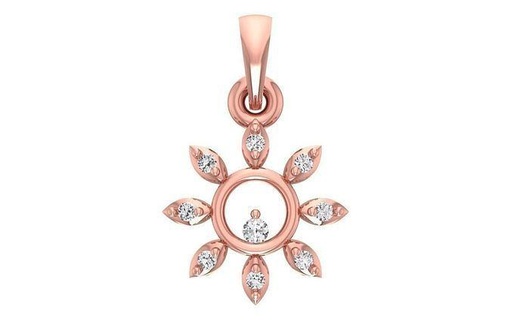 women tiny pendant 3dm stl obj fbx render details necklace circular precious printable jewel gem engagement pendants jewelry diamond roundel cocktail fancy 3d print model - Mito3D