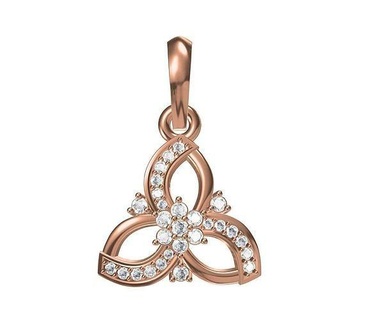 femmes unique pendentif stl jcd détails Collier bijoux diamant argent or bijou engagement pendentifs circulaire cocarde rond cocktail fantaisie mode 3d print model - Mito3D