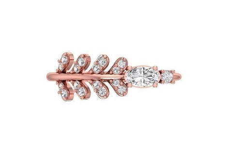 donne nozze Fidanzamento ovale calcolo squillare gioielleria platino solitario nuziale anello stampabile prezioso anelli diamante oro moda pendente 3d print model - Mito3D