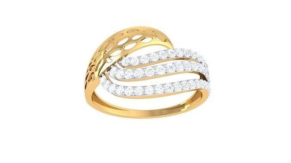 mulheres Casamento noivado anel 3dm stl obj fbx renderiza detalhes diamante wwomenring anéis joias eternidade completa banda feminino Signetring moda ouro propondo joalheria argolas 3d print model - Mito3D