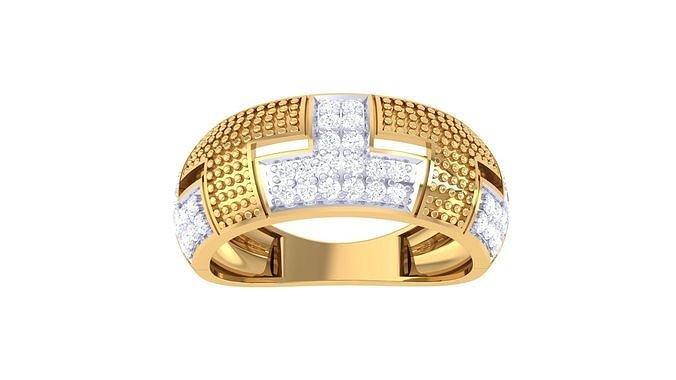 mujer Boda compromiso anillo 3dm stl obj fbx renders detalles diamantes anillos joyería fulleternityring joyeria signetring moda oro proponiendo joya diamante Moda 3D print model - Mito3D