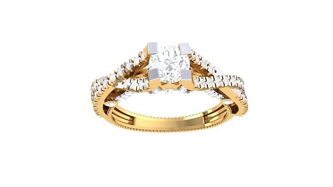 femmes mariage engagement bague 3dm stl obj fbx rend détails diamant wwomenring bijoux bagues 39 éternité complète femme chevalière mode or proposer anneaux bijouxbague 3D print model - Mito3D