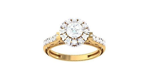 femmes mariage engagement bague 3dm stl obj fbx rend détails diamant wwomenring bijoux bagues vintage femme chevalière mode or proposer anneaux bijouxbague 3d print model - Mito3D