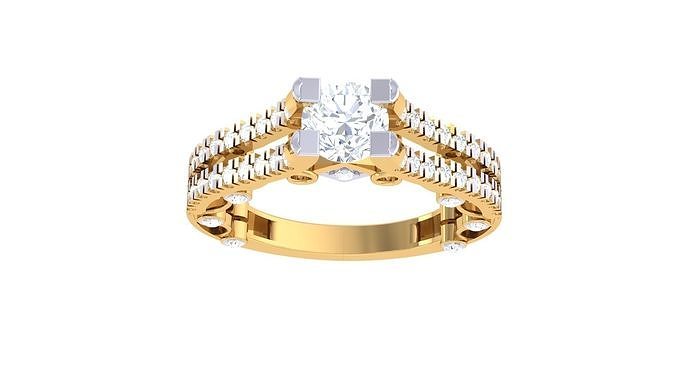 donne nozze Fidanzamento squillare 3dm stl obj fbx esegue rendering dettagli anello diamanti wwomenring anelli gioielli d 39 epoca womenring sigillo fashionring d'oro proponendo gioielleria diamante moda 3D print model - Mito3D