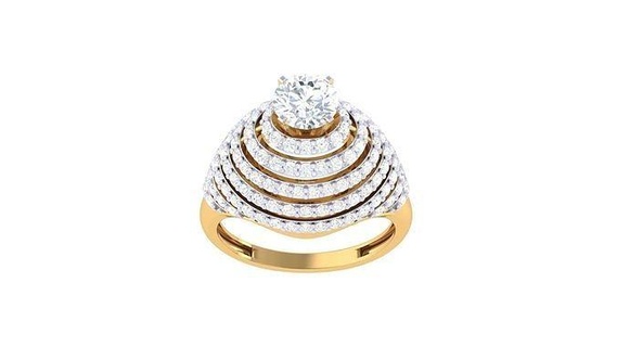 mujer Boda compromiso anillo 3dm stl obj fbx renders detalles diamantes anillos joyería fulleternityring banda bodas signetring moda oro proponiendo joya diamante Moda joyeria 3d print model - Mito3D
