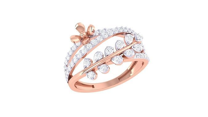 donne nozze squillare 3dm stl obj fbx esegue rendering dettagli anello diamanti wwomenring anelli gioielli d 39 epoca womenring sigillo fashionring d'oro proponendo gioielleria diamante Fidanzamento moda 3D print model - Mito3D