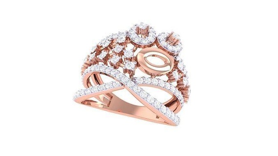 mujer Boda anillo 3dm stl obj fbx renders detalles diamantes anillos joyería vendimia joyeria signetring moda oro proponiendo joya diamante compromiso Moda 3d print model - Mito3D