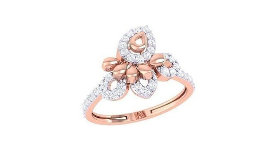 mujer Boda anillo 3dm stl obj fbx renders detalles diamantes anillos joyería vendimia joyeria signetring moda oro proponiendo joya diamante compromiso Moda 3d print model - Mito3D