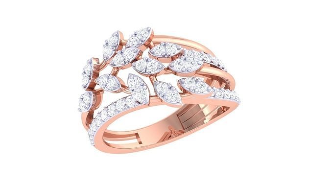 donne nozze squillare 3dm stl obj fbx esegue rendering dettagli anello diamanti wwomenring anelli gioielli d 39 epoca womenring sigillo fashionring d'oro proponendo gioielleria diamante Fidanzamento moda 3D print model - Mito3D