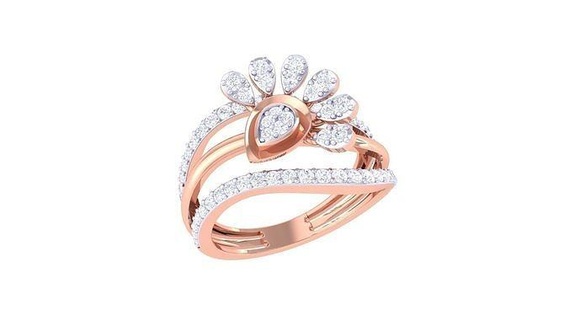 femmes mariage bague 3dm stl obj fbx rend détails diamant wwomenring bijoux bagues vintage femme chevalière mode or proposer anneaux engagement bijouxbague 3d print model - Mito3D