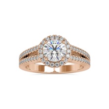 donne nozze squillare anelli anello oro d'oro diamante diamanti solitario classico gioiello casuling cocktailring gioielleria 3dmodel moda fidanzamento colore calcolo 3d print model - Mito3D