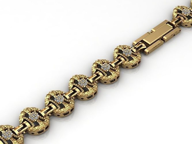 donna braccialetti signori Uomini 3dm braccialetto bracciali uomo gioielleria Stampa 3dprinted stampabile design gioiello moda stampa oro prototipazione argento 3D print model - Mito3D