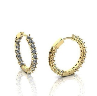 womens hoop earrings model 2872 ring sergi dlya pechati 3dmodel printable sterling fashion silver engagem platinum jewellery engagement jewelry rings missfox 3d print model - Mito3D