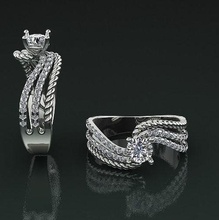 womens ring model 1317 earrings kolco dlya pechati 3dmodel printable sterling fashion silver engagem platinum jewellery engagement jewel jewelry rings missfox 3d print model - Mito3D