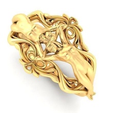 womns beautiful ring 154 bvlgari earrings kolco sergi dlya pechati 3dmodel printable sterling fashion silver engagem platinum jewellery engagement jewel jewelry rings 3d print model - Mito3D
