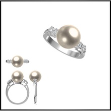 wunderbares pearl-set-Typen-Schmuck-Dateien - Armband Schmuck gold Silber bangles diamond Perlen-Armband Kette link-Armband andere 3d print model - Mito3D