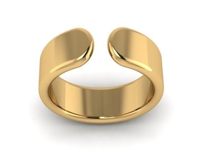 meraviglioso ring 02 oro argento platino gioiello gioielleria artista perso cera casting 3djewelry 3djewellery squillare anelli giallo bianca verde 3d print model - Mito3D