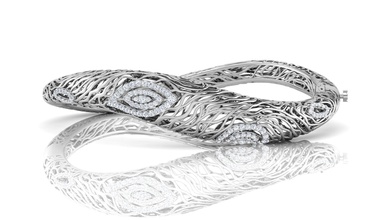 le grain du bois bracelet bijoux de l'anneau bague en or doigt engagem vintag saphir diamant d'argent l'engagement joyau collier cad boucle d'oreille mode beauté la livre sterling les bracelets 3d print model - Mito3D
