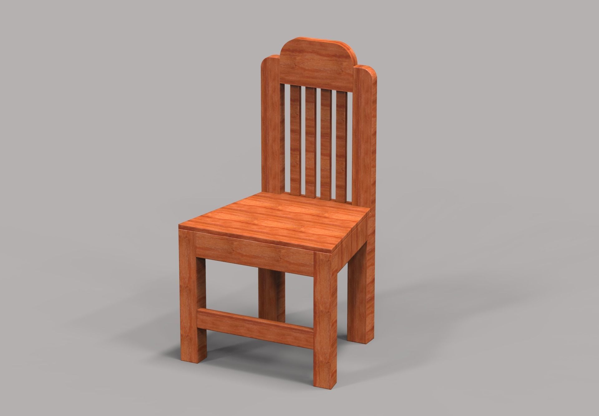 wooden chair wood seat tool bench dinning ware furniture contemporary minimalist family comfort dining table home items outdoor interior house 3D print model - Mito3D