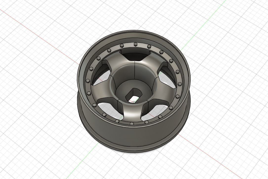 work meister style 20mm mini-z wheels 3 offsets rc drift car remote control wheel toys rims rim rwd games 3D print model - Mito3D