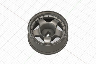 maestro stile 20mm mini z ruote 3 offset rc deriva macchina distanza controllo ruota giocattoli cerchi cerchio rwd giochi 3d print model - Mito3D