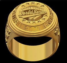 monde de l'anneau bijoux un vrai succès généré soutien imprimable créer la moisissure or les anneaux 3d print model - Mito3D