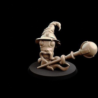 Minhoca mago jogador fantasia futebol brinquedo jogos miniatura 3d 3dsculpture gametoys miniaturas tigela sangue gamers Toque brinquedos borda 3d print model - Mito3D