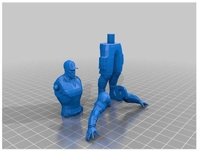 wwe john cena action figure johncena actionfigure wrestler wwf games toys 3d print model - Mito3D