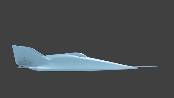 24b levage corps avion concept nasa USAF espace Navette loisir DIY 3d print model - Mito3D