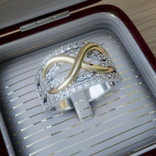 x-ring gold Schmuck Silber bedruckbar ist Platin ring blender cnc Ringe 3d print model - Mito3D