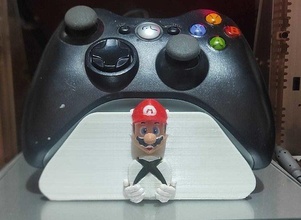xbox super mario bros controller stand one game figuras characters nintendo toy games toys accessories 3d print model - Mito3D