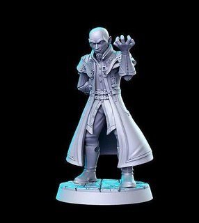 xehanort kingdom hearts 32mm pre-supported final fantasy 3d print miniature miniatures figurines dnd dungeon dragons heroquest futuristic sculpture printable cloud remake character games toys board 3d print model - Mito3D