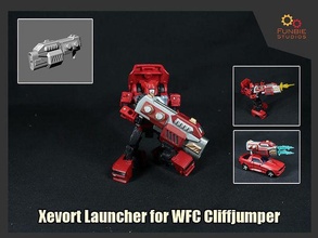 xevort launcher transformers wfc cliffjumper games toys 3d print model - Mito3D